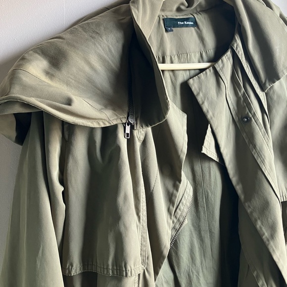 The Kooples - Khaki Jacket Trench Coat - Picture 8 of 11